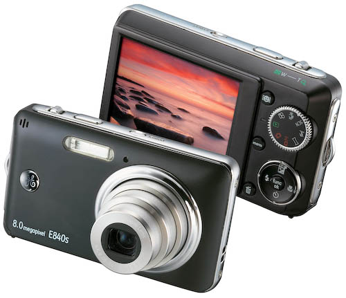 E840sblack front and back views