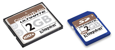 You could be one of four winners of a 2GB Kingston Ultimate high-speed memory card during March