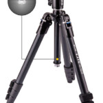 Slik Lite AL-420S tripod with LED light