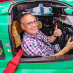 Yours Truly sizing up a DKR Engineering Norma M 30 - Nissan LMP3 car which had competed in a support race before the main event.